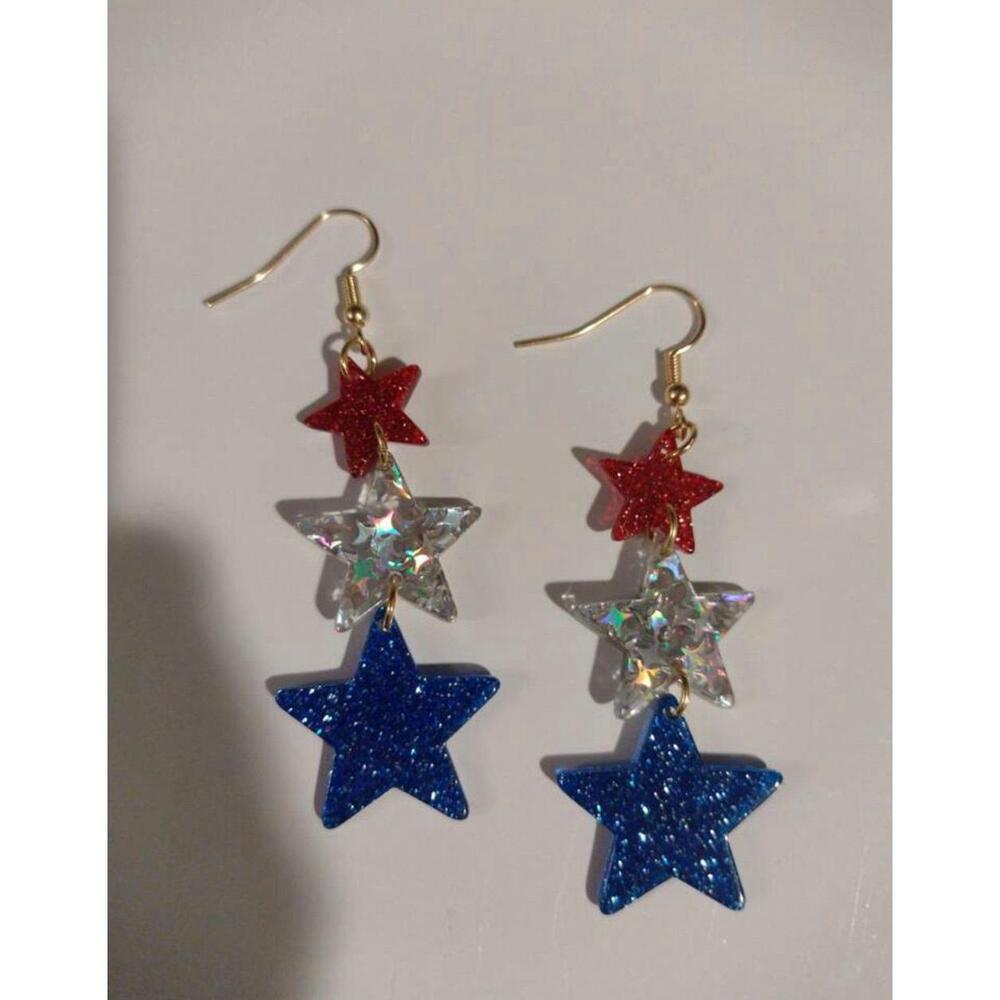 star earrings
